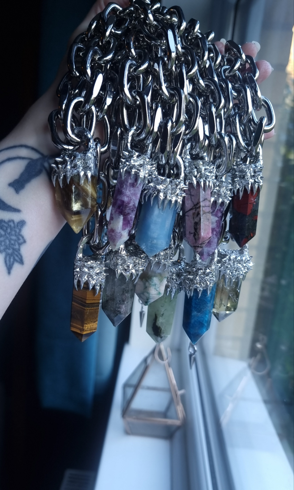 Chunky Chain - Crystal Necklaces