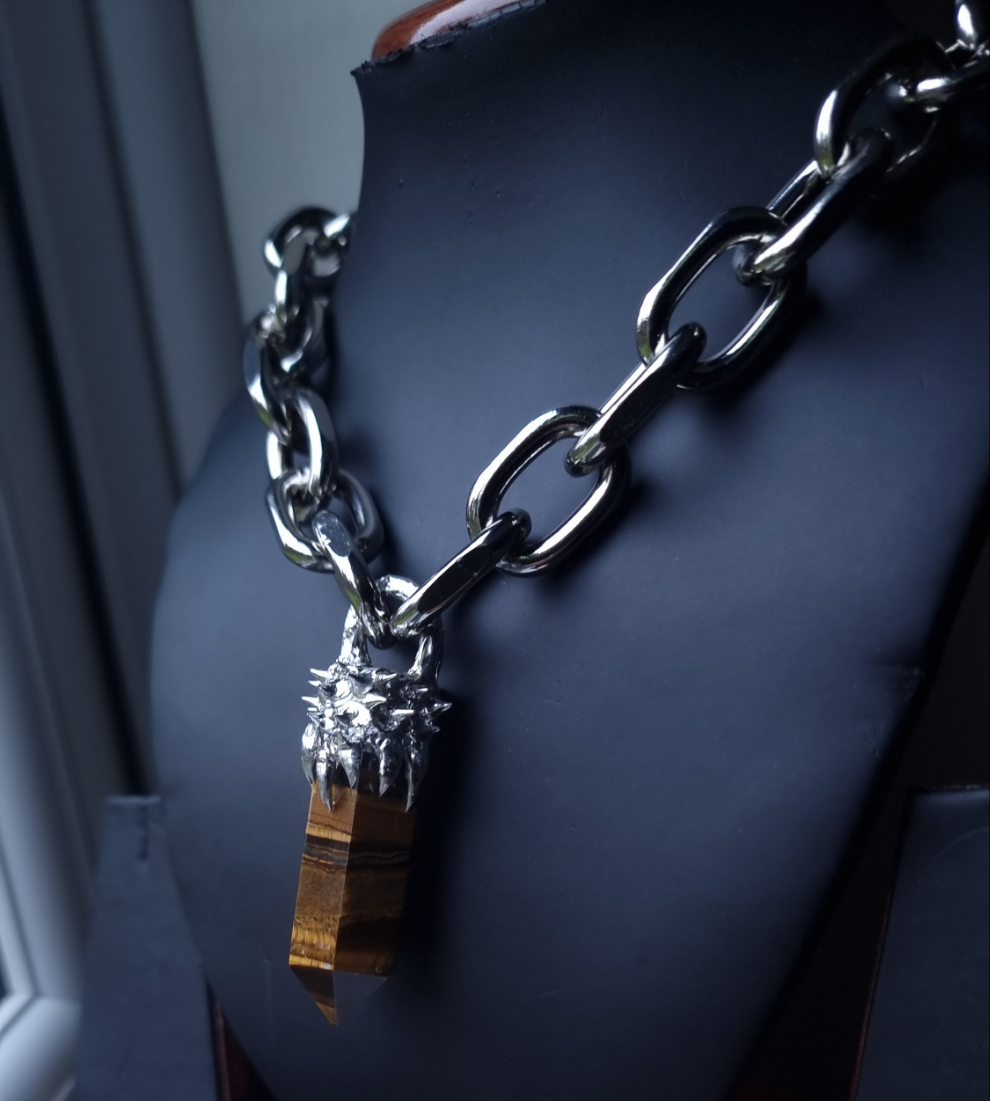 Chunky Chain - Crystal Necklaces