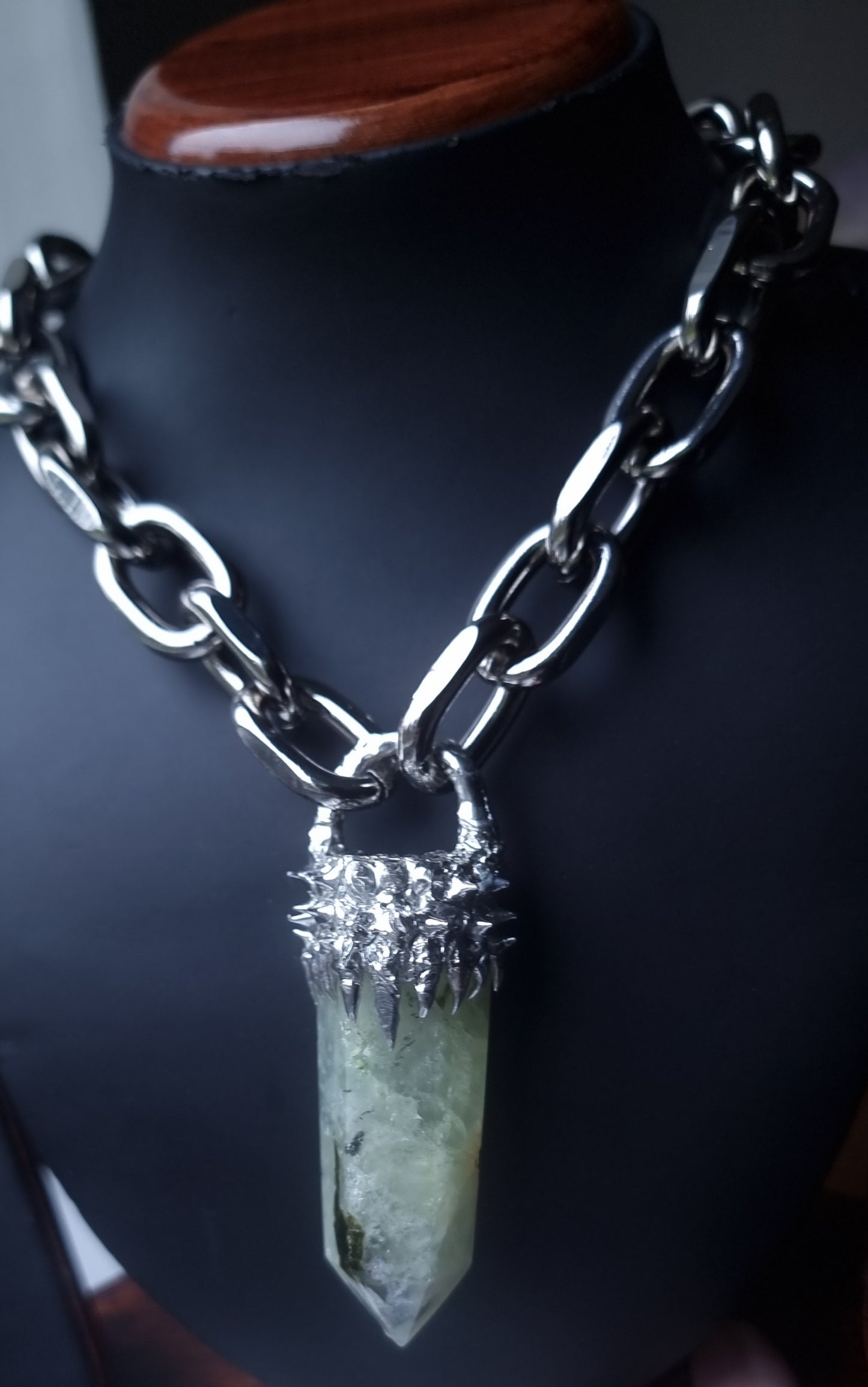 Chunky Chain - Crystal Necklaces