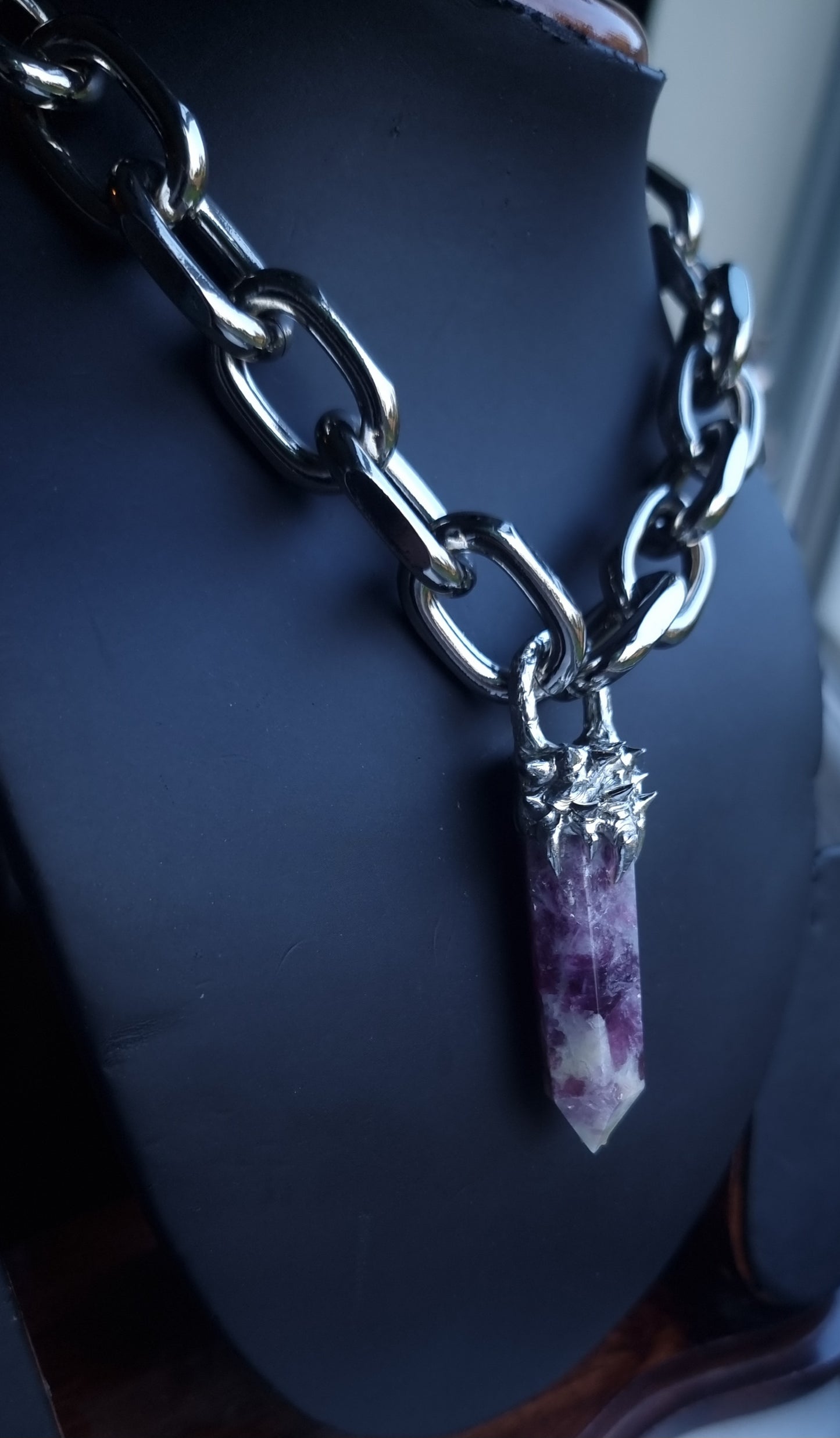 Chunky Chain - Crystal Necklaces