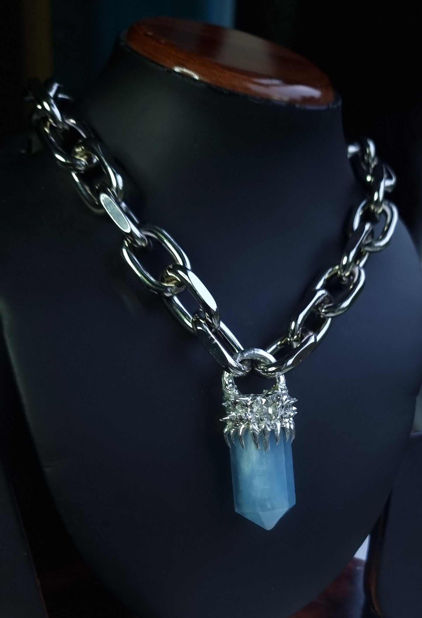 Chunky Chain - Crystal Necklaces