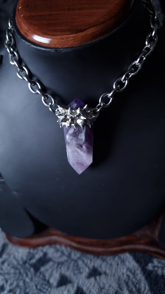 Large DT Amethyst Necklace