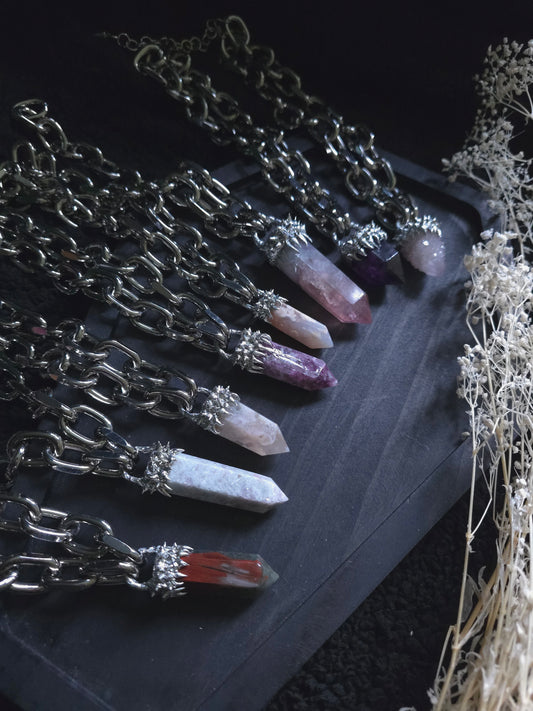 Chunky Chain - Crystal Necklaces